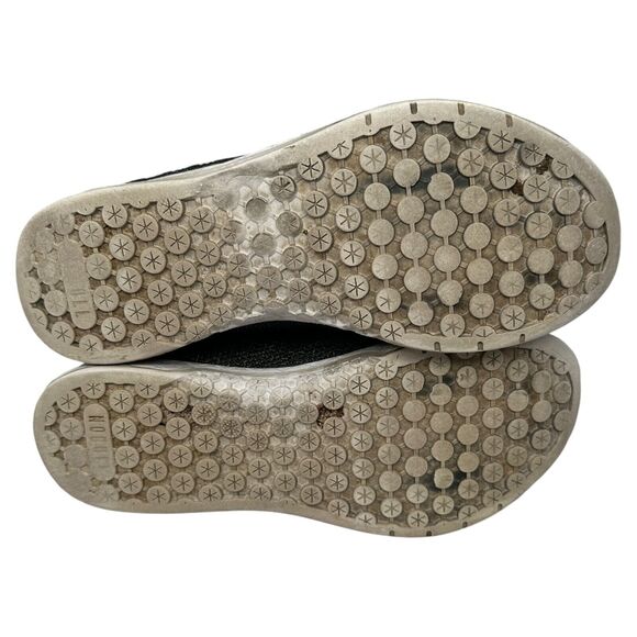 NOBULL Trainers Running Shoes Men's 8 Women’s 9.5 Black White Sneakers Lace Up - Picture 5 of 8